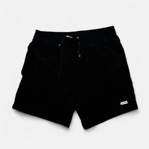 ASOS 4505 Black Athletic Running Shorts Mens Small Elastic Waist Lightweight